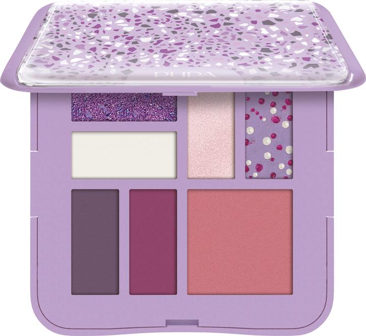 Actual product image Pupa Milano Palette S Stoneland 004 Violet 8g (004)