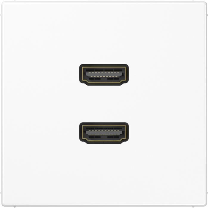Produktbild JUNG HDMI-Steckdose LS UPmont Kanaleinb MALS1133WW