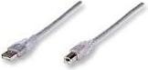 Produktbild Manhattan Hi-Speed USB B Anschlusskabel (3 m, USB 2.0)