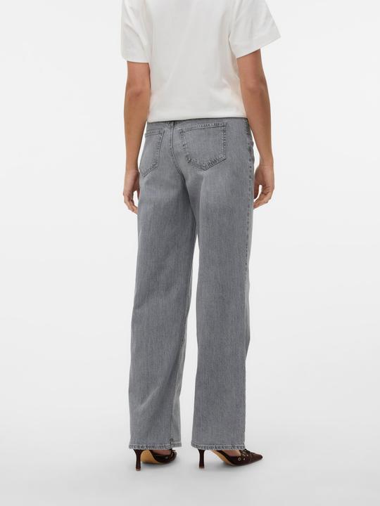 Actual product image Vero Moda VMFAYE Niedrige Taille Weiter Beinschnitt Jeans Weit geschnitten (W31/L34)