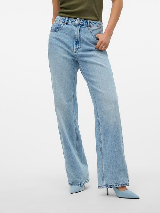 Produktbild Vero Moda VMTOKYO Niedrige Taille Gerade geschnitten Jeans Straight-Fit (W29/L32)