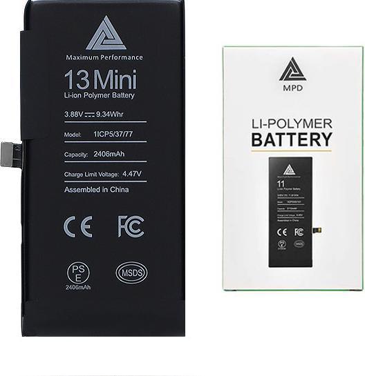 BMS AKKU FÜR IPHONE 13 MINI CRACKED 2406mAh