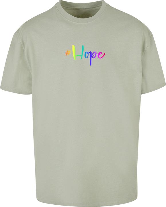 Actual product image Merchcode Hope Rainbow Heavy Oversized Tee - 113657 (3XL)