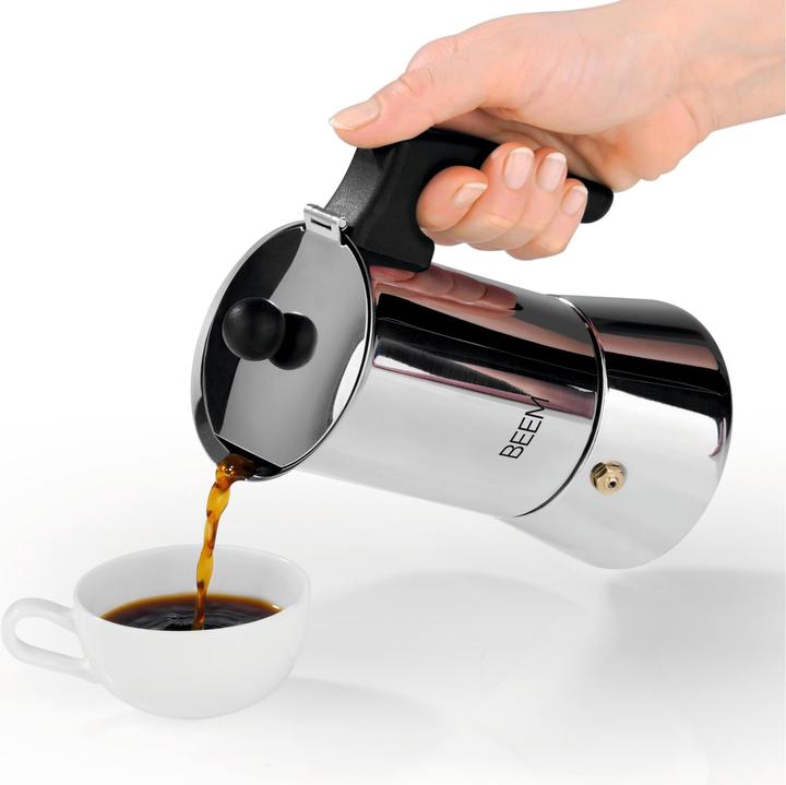 Produktbild Beem Espressokocher Espressomaker Silber (4 T.)