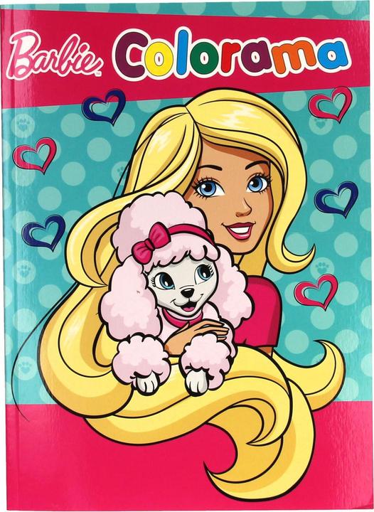 Libro da colorare Barbie Colorama