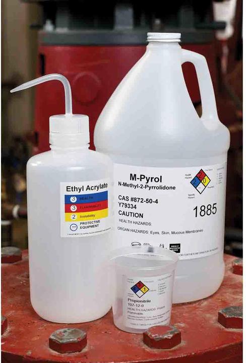 Produktbild Brady B30-263-595-NFPA, vorgedruckte Vinyl-Etiketten, Weiss, glänzend, 101.60 x 152.40 mm, permanen (10.80 cm)