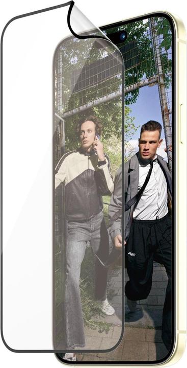 Image du produit PanzerGlass MATRIX Protecteur d'écran avec D3O Ultra-Wide Fit (1 pièce(s), Apple iPhone 15 Plus)
