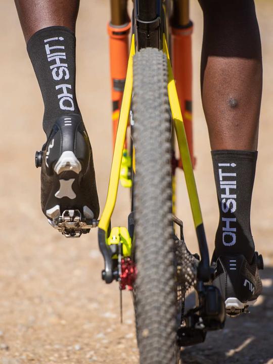 Actual product image Northwave Oh Shit Bicycle Socks (M)