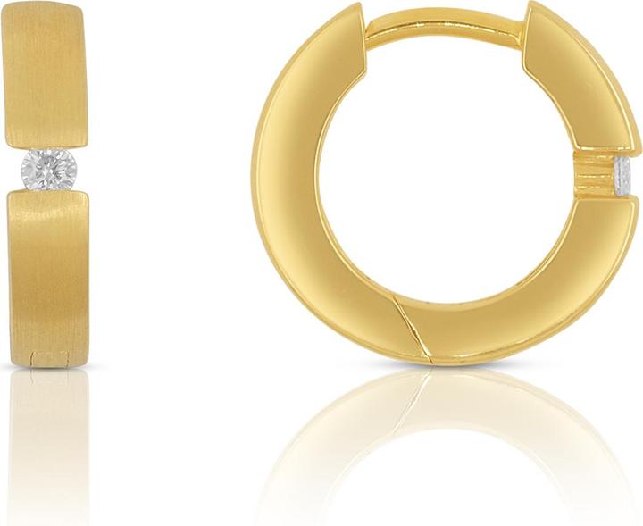 Muau Creolen (750/18 K Gelbgold)