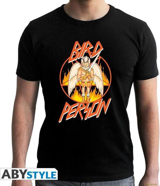 ABYstyle RICK AND MORTY - Tshirt Birdperson man SS black - new fit (XL)