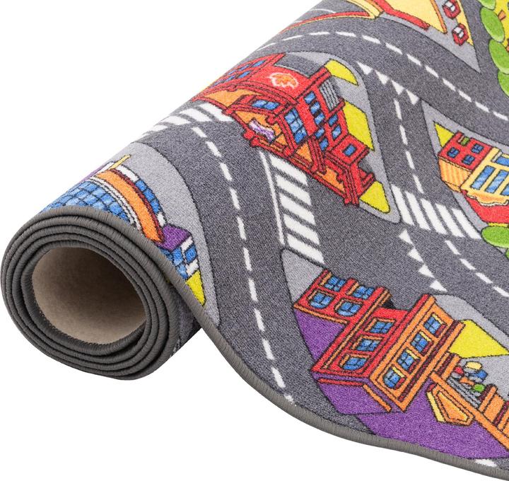 Image du produit Snapstyle Tapis de jeu pour enfants Tapis de rue 3D Big City (100 x 400 cm)