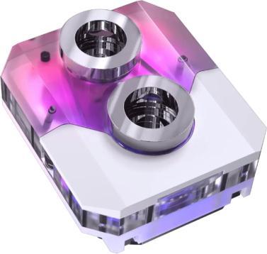 Image du produit Phanteks Glacier EZ-Fit 450CPU Refroidisseur à eau pour CPU, RGB - blanc