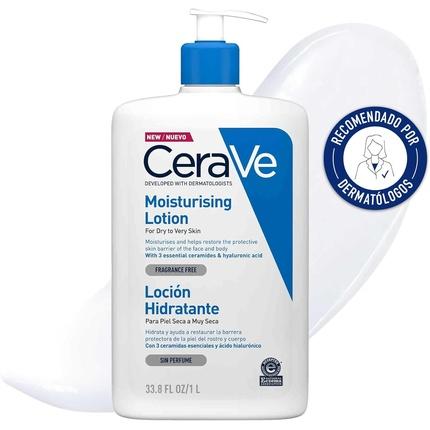 Actual product image CeraVe Moisturizing (Body milk, 1000 ml)