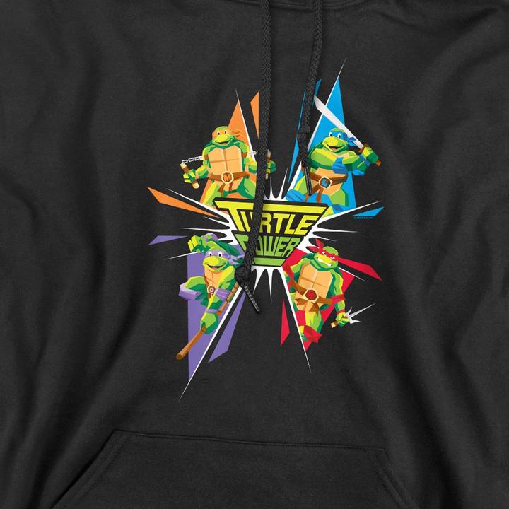 Immagine prodotto Teenage Mutant NT Turtle Power Felpa con Cappuccio Uomo (S)