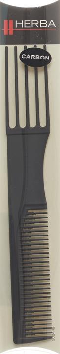 Actual product image Herba Carbon toupee and fork comb