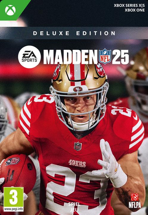 Actual product image Microsoft Xbox Madden NFL 25: Deluxe Edition Download Code (Xbox Series X, Xbox One X, Xbox One S, Xbox Series S)