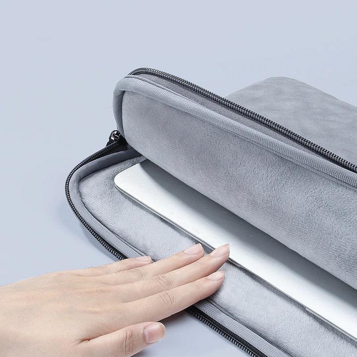 Actual product image Hermex Laptop bag Notebook bag MacBook with zip 16 inch (15.60", Apple)