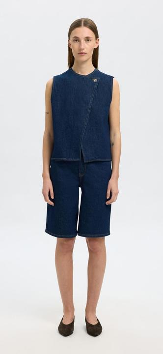 Actual product image Selected Femme Ärmellose Jeansweste (38)