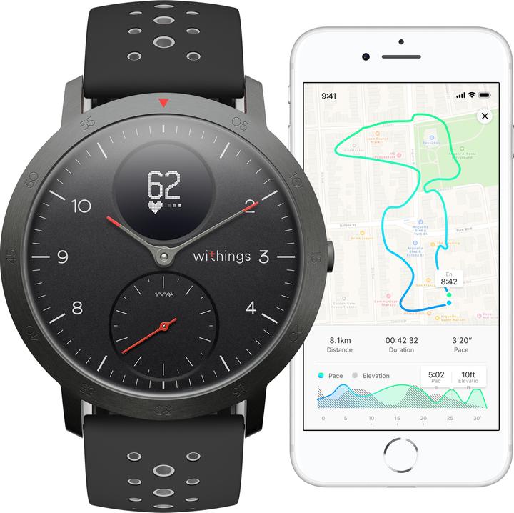 Actual product image Withings Steel HR Sport (40 mm)