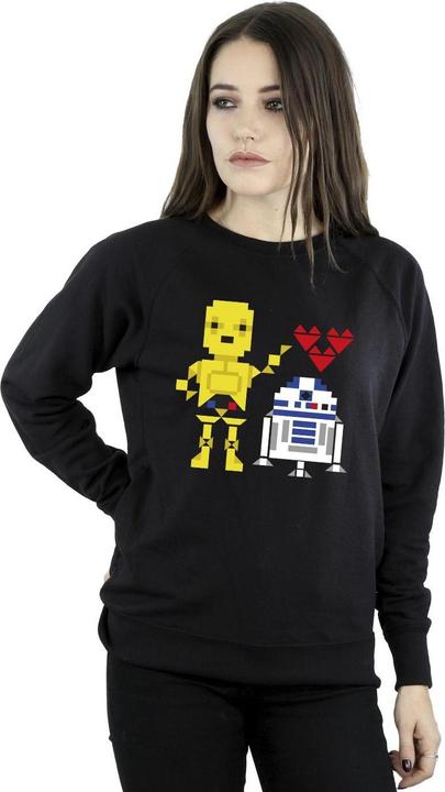 Immagine prodotto Star Wars Heart Robot Felpa Donna (XL)