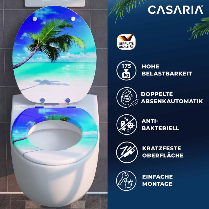Image du produit Casaria Couvercle de toilette