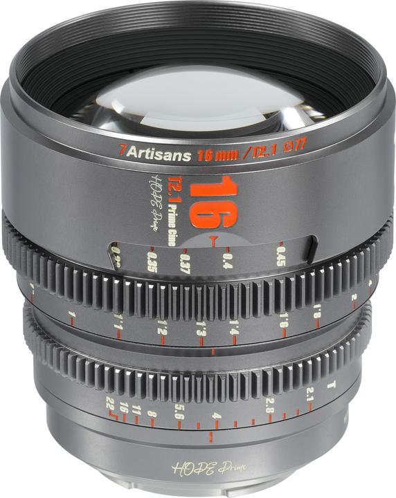 Produktbild 7artisans Festbrennweite 16mm T/2.1 – MFT, Objektivtyp: Weitwinkel (Micro Four Thirds, Micro Four Thirds)