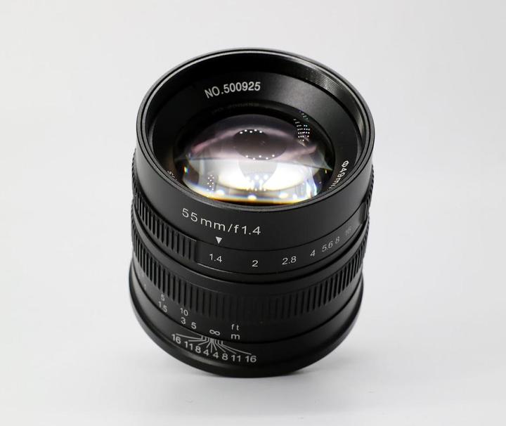 Produktbild 7artisans 55 mm f/16 - 1.4 Mark II, Micro Four Thirds (Micro Four Thirds, APS-C / DX)