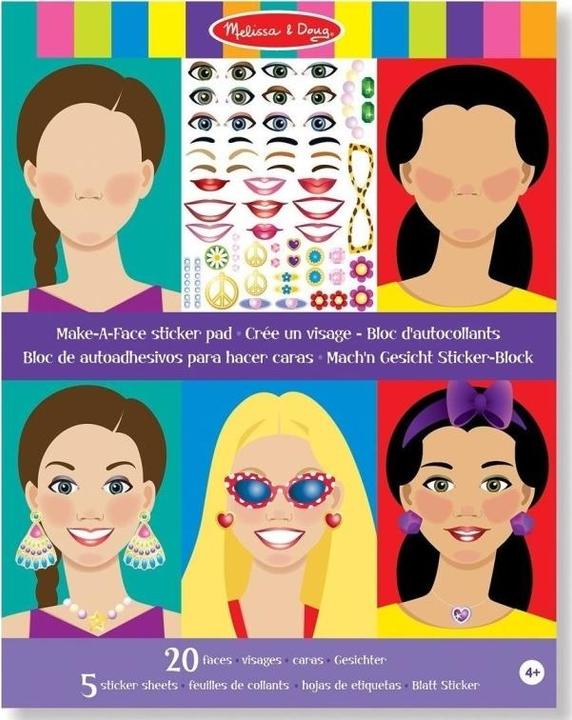 Image du produit Melissa & Doug Pad autocollant Make A Face
