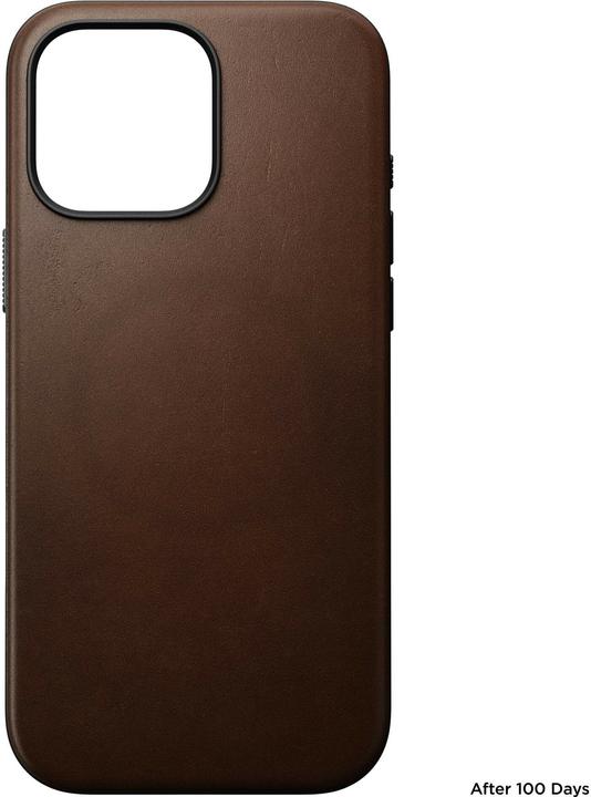 Produktbild Nomad Modern Leather Case iPhone 16 Pro Max Brown (Apple iPhone 16 Pro Max)
