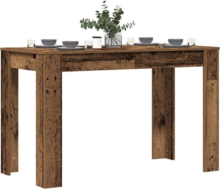 Produktbild VidaXL Esstisch Altholz-Optik 120x60x76 cm Holzwerkstoff (120 x 60 x 76 cm)