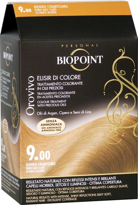 Immagine prodotto Biopoint Orovivo Color 9 Biondo Chiaro Colore Permanente per Capelli Biondo Miele (9.00)