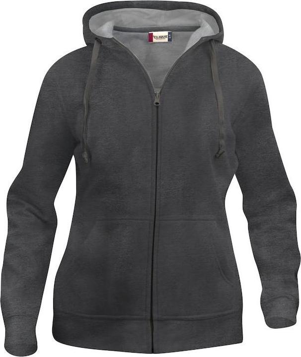 Clique Hoodie mit durchgehendem Reissverschluss