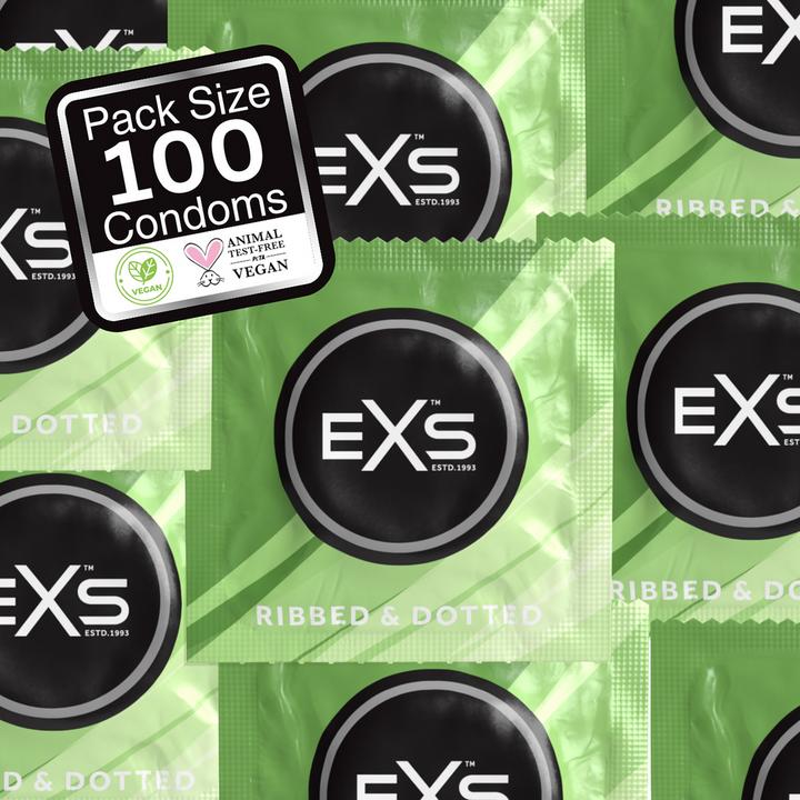 Produktbild EXS Ribbed & Dotted (100 Stk.)