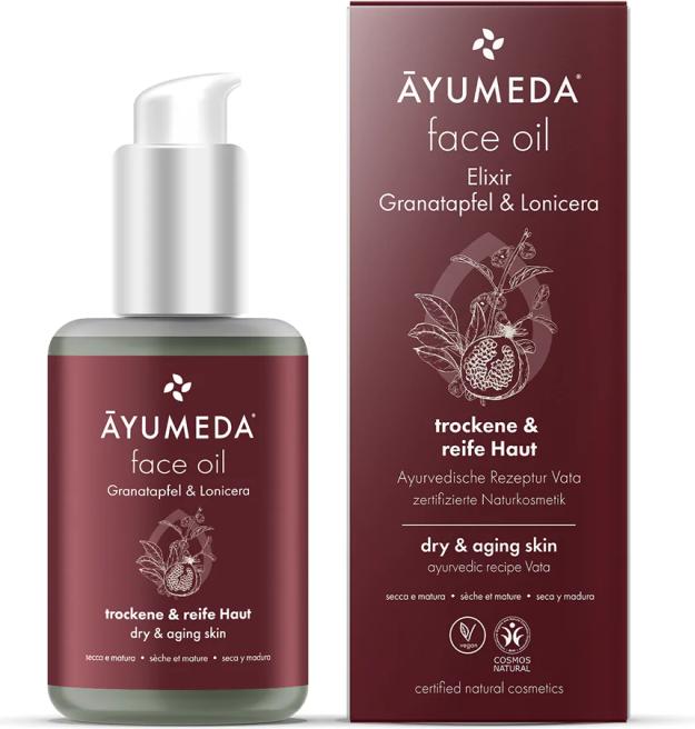 Actual product image Ayumeda Pomegranate & Lonicera Face Oil (Face oil)