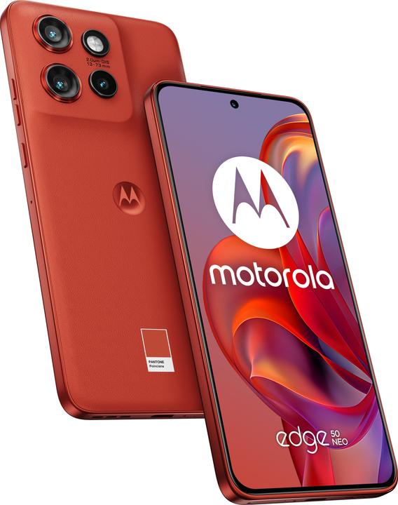 Produktbild Motorola Edge 50 Neo (512 GB, PANTONE Poinciana, 6.40", Dual SIM, 50 Mpx, 5G)