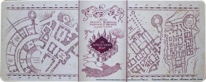 Immagine prodotto Paladone Products Harry Potter Tapis De Souris Geant Mappa Dei Marauders (XL)