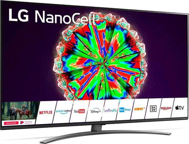 Produktbild LG NanoCell NANO81 65NANO816NA 165,1 cm (65') 4K Ultra HD Smart TV Wi-Fi Schwarz (65", Nano-Cell, 4K)