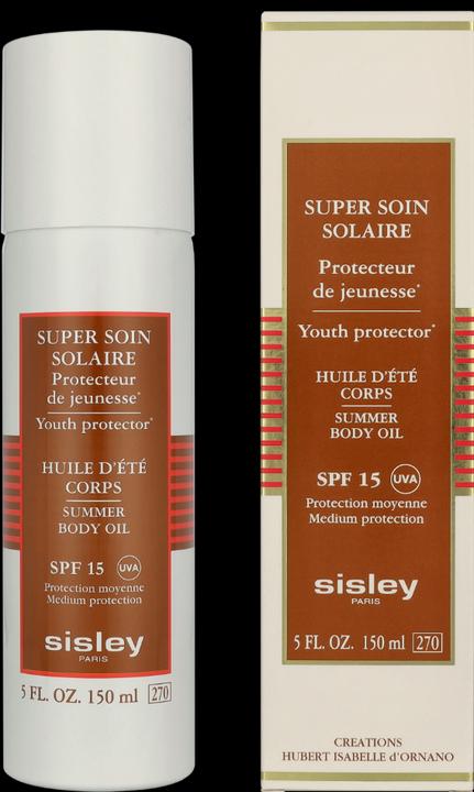 Immagine prodotto Sisley Super Soin Solaire Huile d'Été Corps SPF15 150ml (Olio abbronzatura, SPF 15, 150 ml, 150 g)