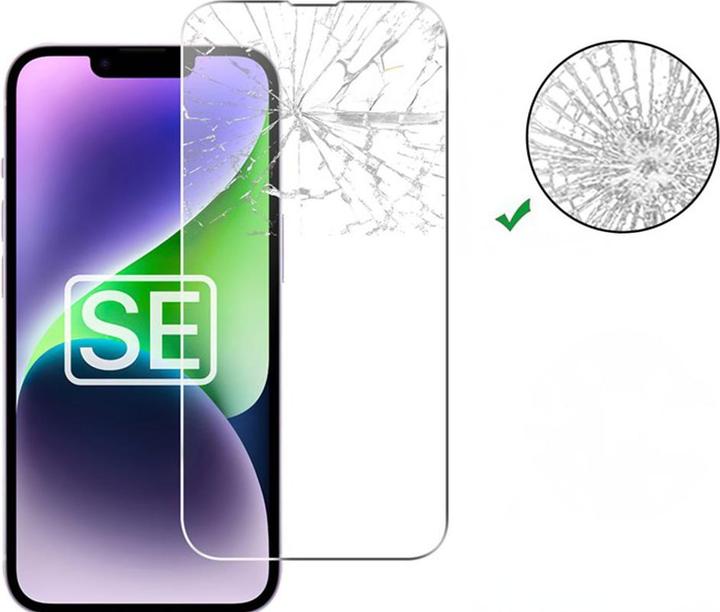 Image du produit Deltalabs iPhone 16e Panzer Glas Displayschutzfolie, Case Friendly (1 pièce(s), Apple iPhone 16e)