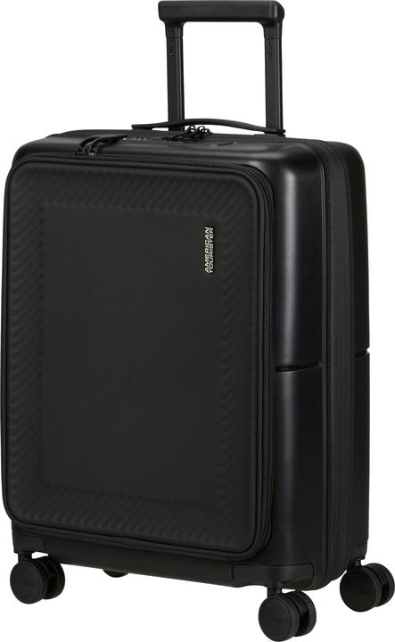 Actual product image American Tourister DashPop Spinner 55/23 Pocket True Black (42 l, Hand luggage (up to 50 litres))