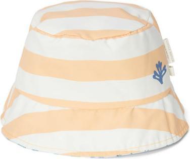 Little Dutch Reversible sun hat Honey Stripes / Ocean Dreams Blue - size 2 (86/92 - 98/104) (92, 94, 96, 98)