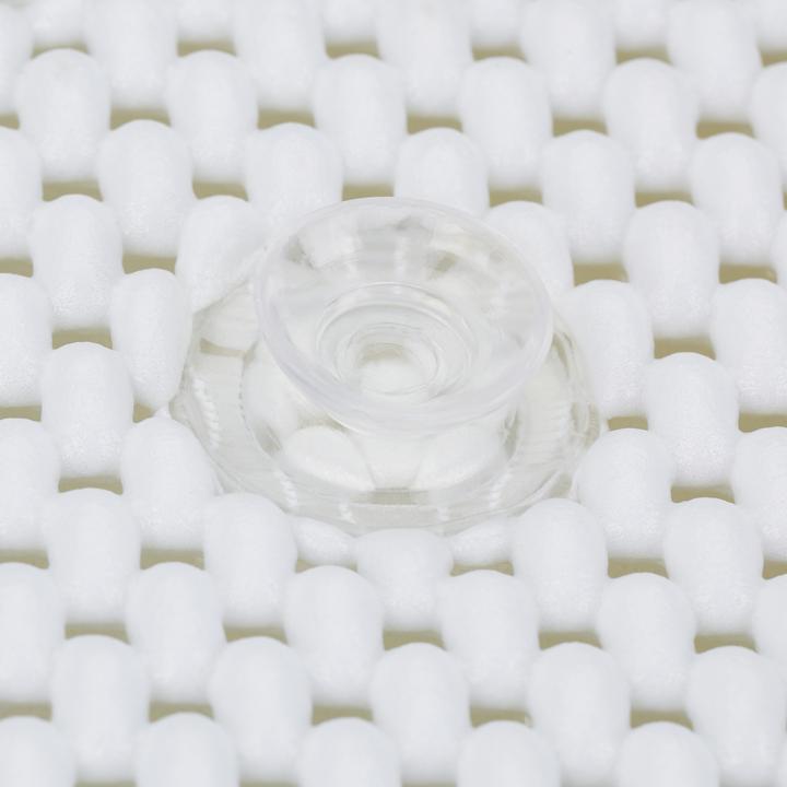 Actual product image Relaxdays Bath Pillow, With 8 Suction Cups (28.5 x 5.5 x 19 cm)