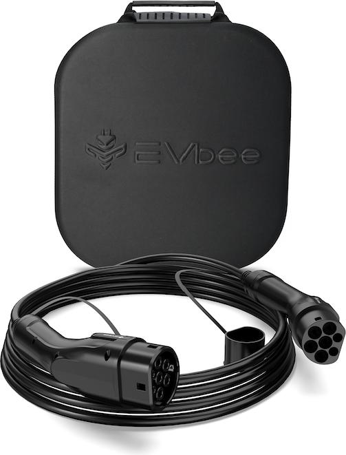Immagine prodotto EVbee E100002 Cavo di ricarica eMobility da 5 m (Tipo 2, 11 kW, 16 A, 5 m)