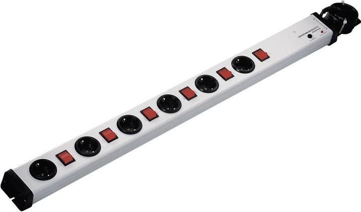 Produktbild Bodo Ehmann Steckdosenleiste Geräteschutz 6+6-fach (6 x, CEE 7/3, 1.50 m)