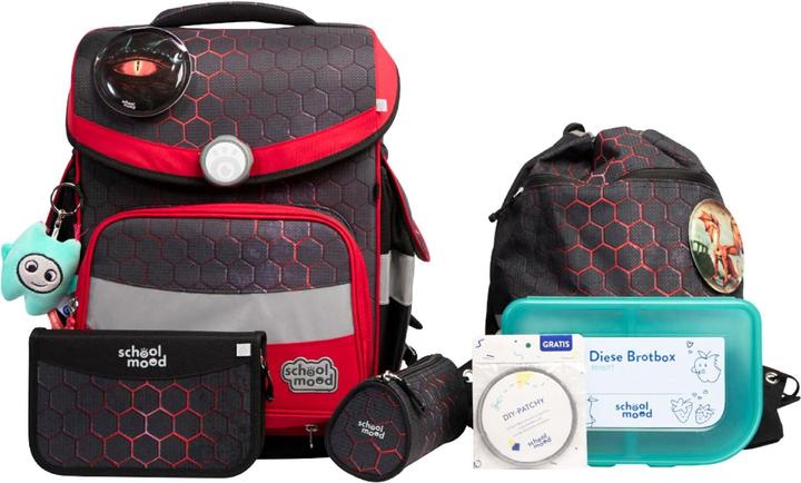 School-Mood Timeless Pro Schulranzen-Set 7-teilig (23.50 l)