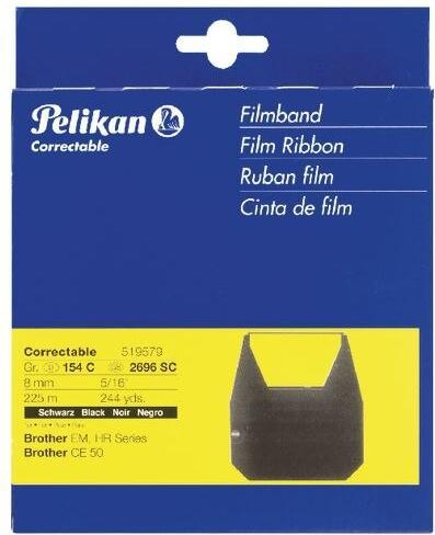 Produktbild Pelikan 7020 Farbbandkassete korrigierbar (0.80 cm, Schwarz)