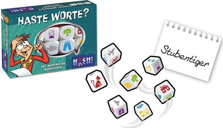 Actual product image Haste Worte - The wordy dice game (German)