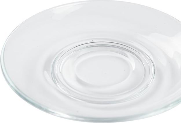 Produktbild Axentia Teeglas mit Untertasse, 6 Stück (210 ml, 6 x)
