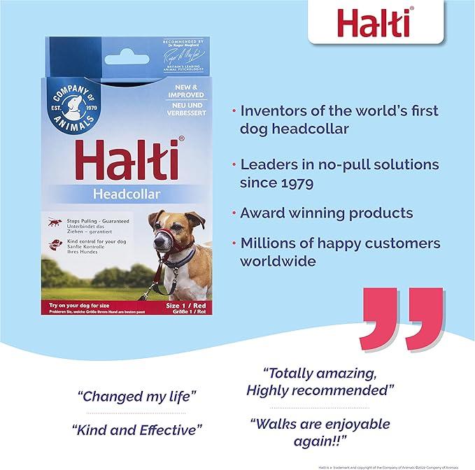 Actual product image Company of Animals Halti Red Kopfgeschirr 3 (3, Dog)