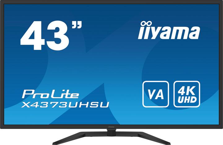 Produktbild iiyama ProLite X4373UHSU-B1 (3840 x 2160 Pixel, 43")